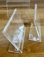 Acrylic display price stand