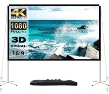 Portable Projector Screen and