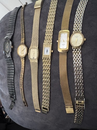 Six ladies watches including - six,