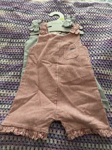 Stripe dungarees blue - red, 9