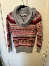 Athleta Cowl Neck Fairisle
