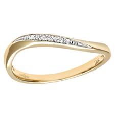 9ct Yellow Gold Diamond