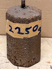 30 HOUR LONGCASE GRANDFATHER CLOCK 2.25 kg CAST IRON WEIGHT