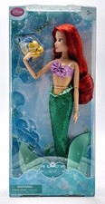 Disney Ariel Doll & Flounder /