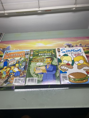 The simpsons comics mixed - simpsons,