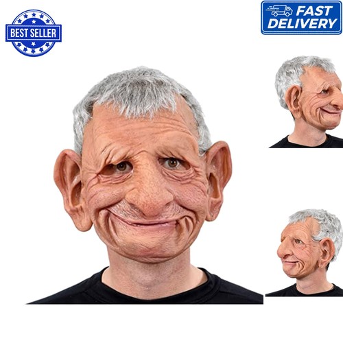 Breathable realistic old man - realistic,