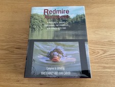 REDMIRE REMEMBERED M. STARKEY/J. CARVER 1ST LTD HB CARP FISHING BOOK SIGNED X 8