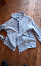Size 22 Light Blue Bon Marche Zip up Fleece
