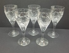 Set Of 5 Edinburgh Crystal