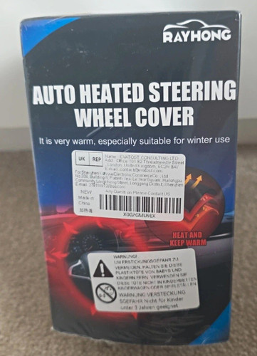 Heated steering wheel cover - steering,