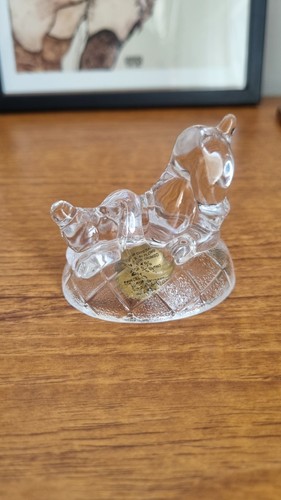 Vintage disney pluto crystal - vintage,