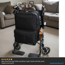 Staveley wheelchair bag - wheelchair,