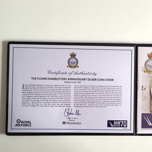 Dambusters silver flown - dambusters, £5