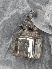 1991 Silver Scenes Tooth Fairy Box 1991 Silver Plated Elf Quotation collectable