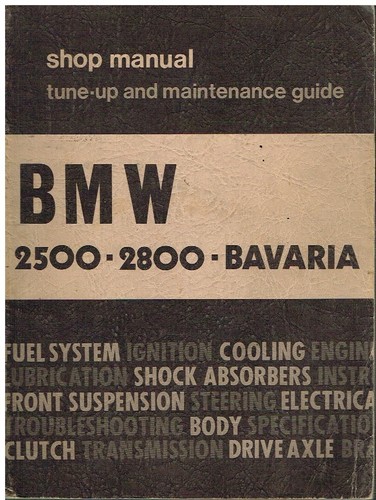 Bmw 2500 2800 - &, e9
