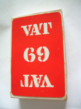 Vintage Full Boxed Set of VAT 69 Advertising Playing Cards Waddingtons