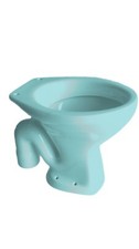 Turquoise S Trap Toilet Pan