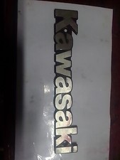 Kawasaki tank panel Emblem Badge