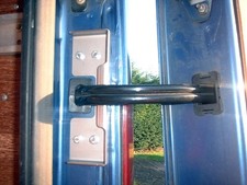 Ford Transit Van Anti Theft Rear Door Loom Guards x2. Protect rear wiring loom