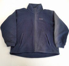 BERGHAUS Fleece XL Blue Men's Polartec Full Zip Warm Outdoors