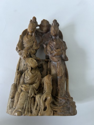 Vintage chinese soapstone hand - vintage,