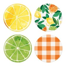 Citrus Fruit Paper Drink