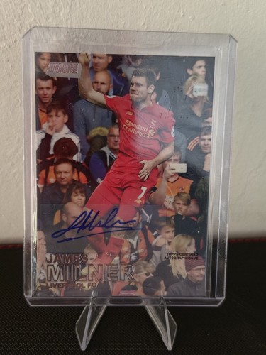 James milner auto topps - auto,