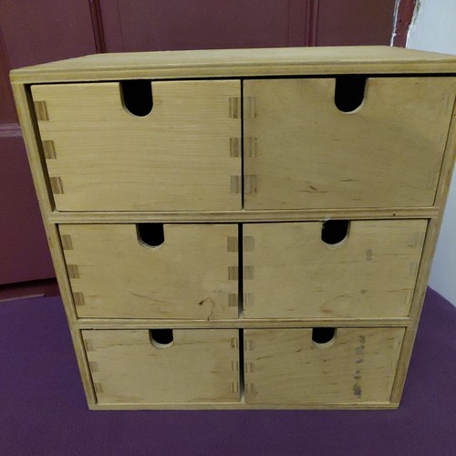 Wooden mini chest - chest, of