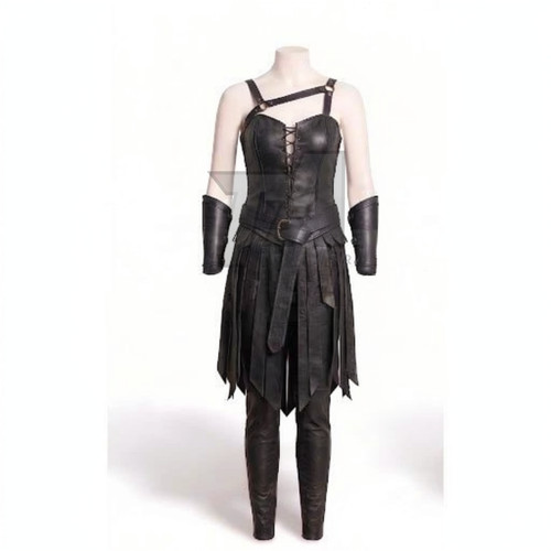 Leather gladiator warrior - leather,