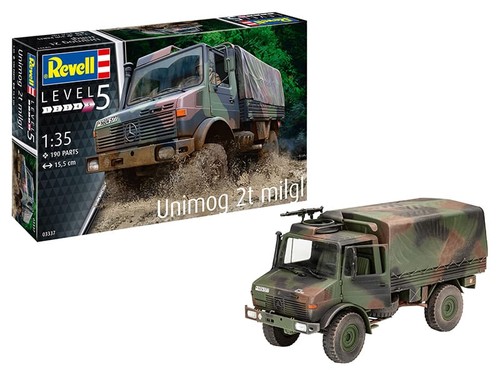 Revell unimog milgl 1 35 - 2t, 1/35