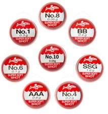 Dinsmores Super Soft Refill Split Shot Tub. Sizes LG SSG AAA BB NO1 4 6 8 10 .