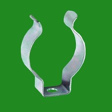 6x T8 Open Terry Clips 25mm 1"