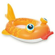 Intex Inflatable Boat Gold Fish Childrens Swimming Pool Water Ride On Boat Float