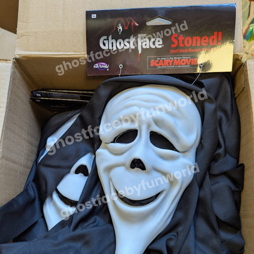 Scary movie mask stoned - scary,