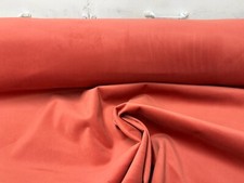 VELVET UPHOLSTERY FABRIC PLAIN Next  MATERIAL 140CM wide coral  sofa chair
