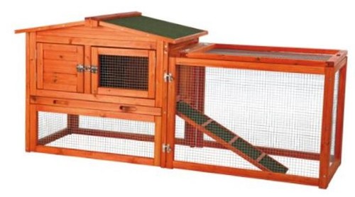 Natura outdoor rabbit hutch - rabbit,