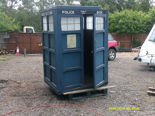 Doctor who police box - box,