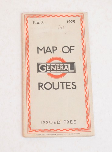 Bus coach pocket map - bus, london