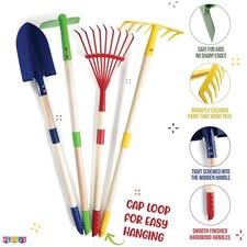Kids Garden Tool Set - 4-Piece