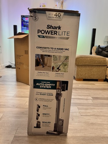 Shark clean empty - shark,