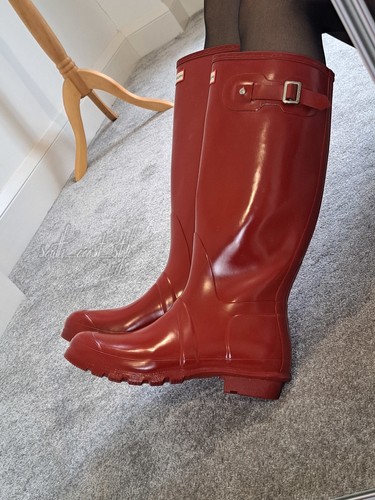 Hunter women military patent - hunter,