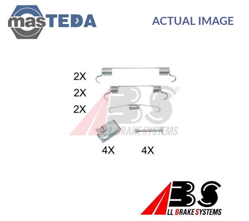 0833q brake drum shoes - 0833q,
