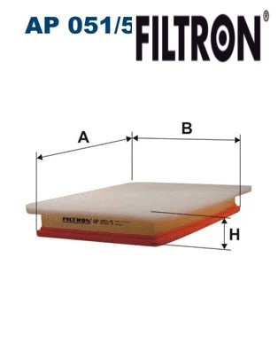 Air filter 051 - air, filtron