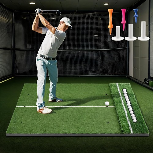5x4ft golf mat dual turf - golf,