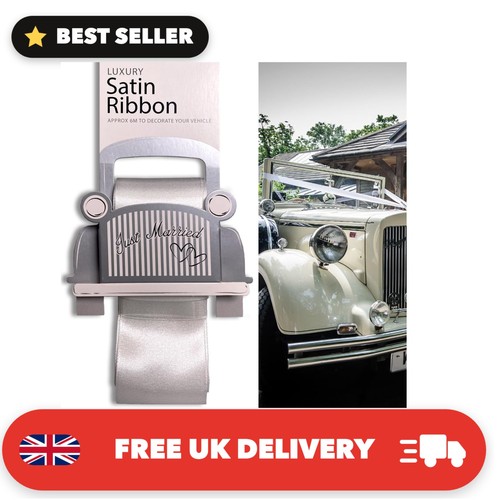 Wedding car ribbon - car, in