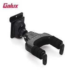 1-GH-110M Auto Lock Guitar Hanger Hook Holder Slat Wall Mountable For YBMQ