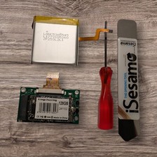 128gb SSD Upgrade & 2000mAh Battery iPod Classic 6th 7th Video 5th Inc Tools