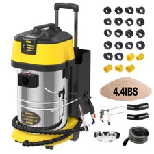 Sand Blaster Engine Carbon Cleaner Intake Valve Walnut Sand Blasting Machine 