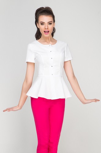 Beauty therapy tunic - therapy, white