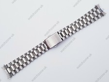 NEW 20MM STAINLESS STEEL GENTS WATCH STRAP / BAND CURVED ENDS FOR CITIZEN (CZ-1)